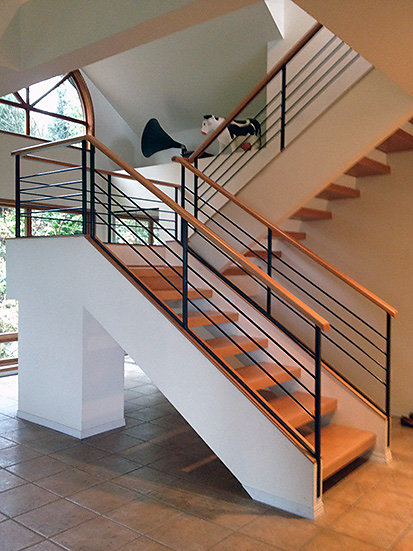 stairway and railing