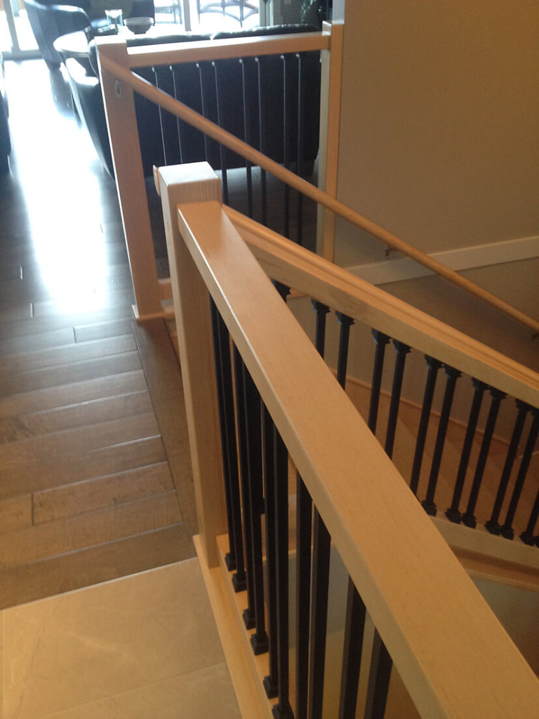 stairway railing