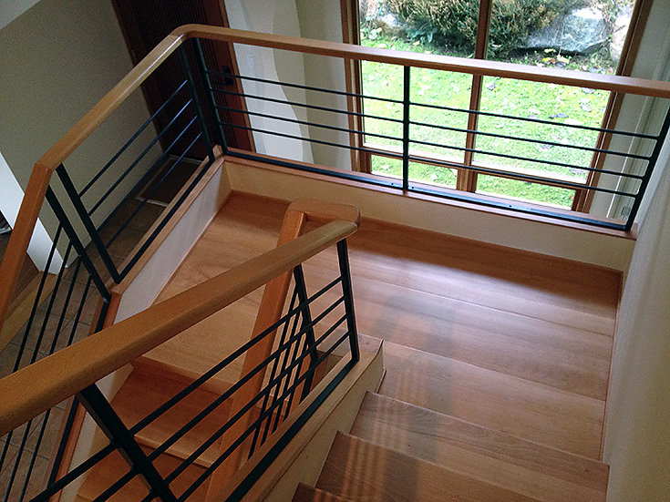 stairway and railing